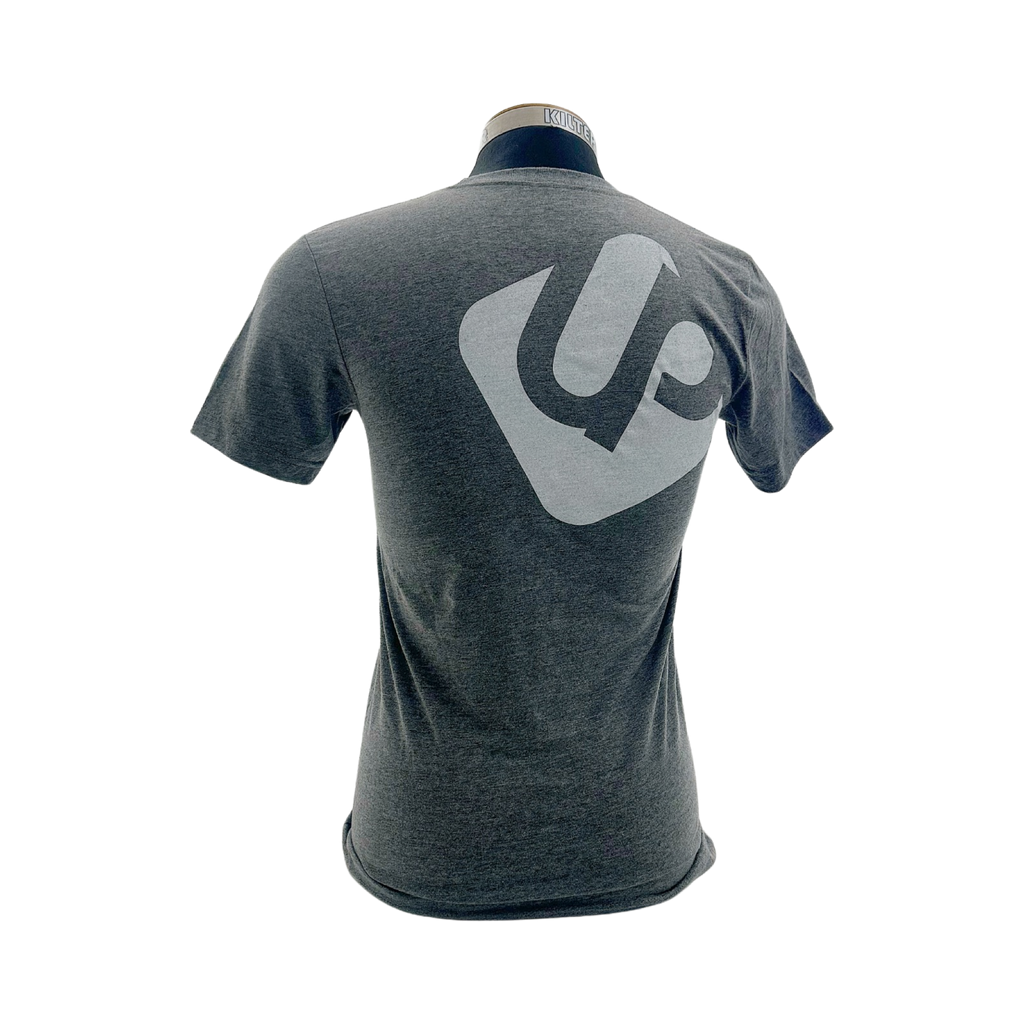 2023 UP Tee -  Gray - Front and Back Graphic